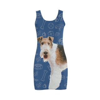 Wire Hair Fox Terrier Dog Medea Vest Dress - TeeAmazing