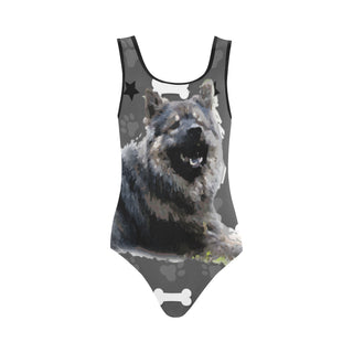 Eurasier Vest One Piece Swimsuit - TeeAmazing