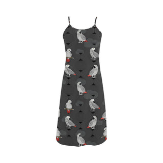 African Greys Alcestis Slip Dress - TeeAmazing