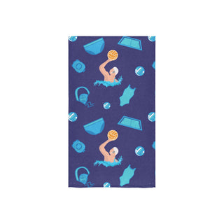 Water Polo Pattern Custom Towel 16"x28" - TeeAmazing