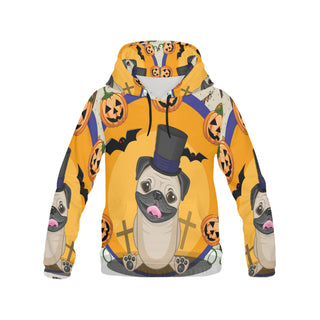 Pug Halloween V2 All Over Print Hoodie for Men - TeeAmazing