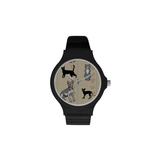 Lykoi Unisex Round Plastic Watch - TeeAmazing