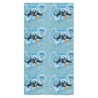 Sky Diving Bath Towel 30"x56" - TeeAmazing