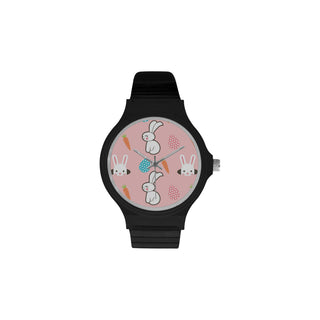 Rabbit Unisex Round Plastic Watch - TeeAmazing