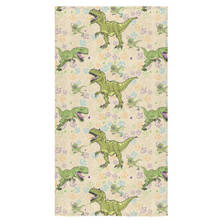 T-Rex Pattern Bath Towel 30"x56" - TeeAmazing