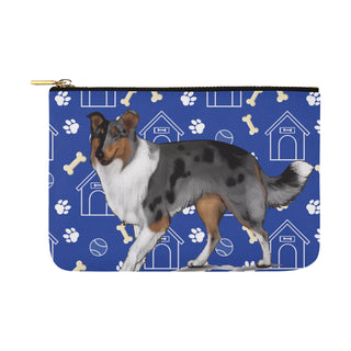Collie Dog Carry-All Pouch 12.5x8.5 - TeeAmazing