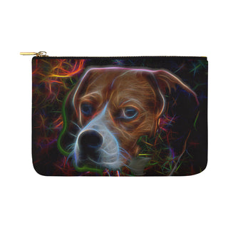 Beagle Glow Design 2 Carry-All Pouch 12.5x8.5 - TeeAmazing