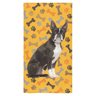 Boston Terrier Bath Towel 30"x56" - TeeAmazing