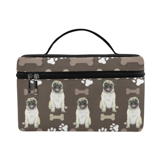 Pug Water Colour Pattern No.1 Cosmetic Bag/Large - TeeAmazing