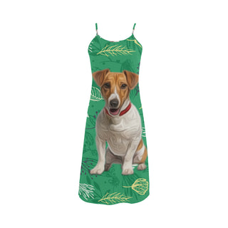 Jack Russell Terrier Lover Alcestis Slip Dress - TeeAmazing