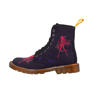 Sailor Mars Black Boots For Men - TeeAmazing