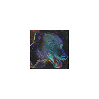 Greyhound Glow Design 1 Square Towel 13x13 - TeeAmazing