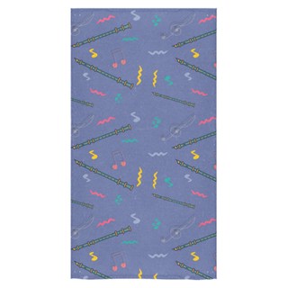 Recorder Pattern Bath Towel 30"x56" - TeeAmazing