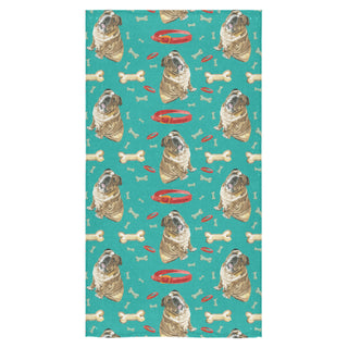 English Bulldog Water Colour Pattern No.1 Bath Towel 30"x56" - TeeAmazing