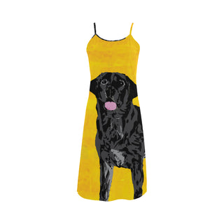 Black Labrador Alcestis Slip Dress - TeeAmazing