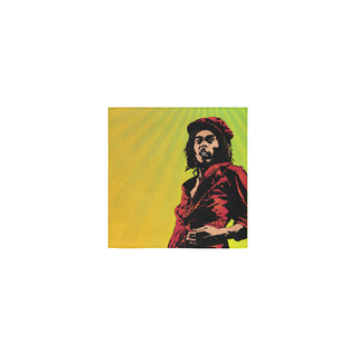 Bob Marley Square Towel 13x13 - TeeAmazing