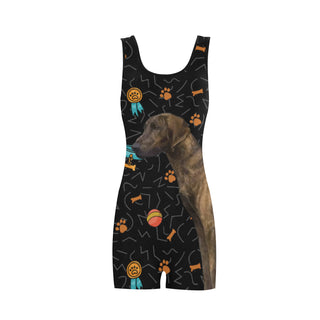 Plott Hound Dog Classic One Piece Swimwear - TeeAmazing