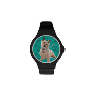 Cairn terrier Unisex Round Plastic Watch - TeeAmazing