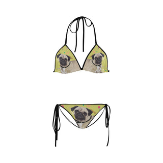 Pug Custom Bikini Swimsuit - TeeAmazing