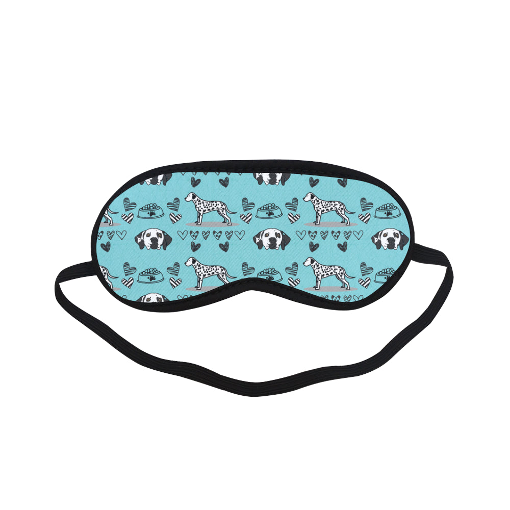 Free Dalmatian Pattern Sleeping Mask - TeeAmazing