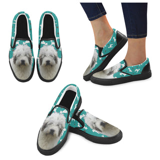 Mioritic Shepherd Dog Black Women's Slip-on Canvas Shoes - TeeAmazing