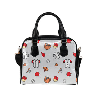 Baseball Pattern Shoulder Handbag - TeeAmazing