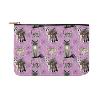 Balinese Cat Carry-All Pouch 12.5x8.5 - TeeAmazing