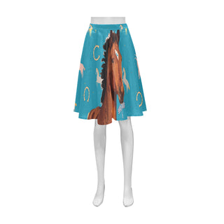 Horse Athena Women's Short Skirt - TeeAmazing