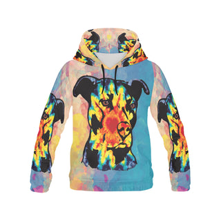 Pit Bull Pop Art No.2 All Over Print Hoodie for Women - TeeAmazing