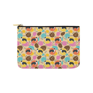 Border Collie Pattern Carry-All Pouch 9.5x6 - TeeAmazing