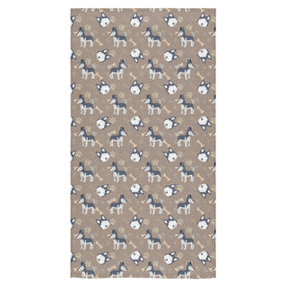 Siberian Husky Pattern Bath Towel 30"x56" - TeeAmazing