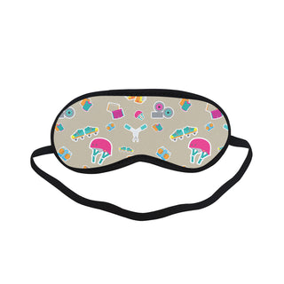 Roller Derby Pattern Sleeping Mask - TeeAmazing