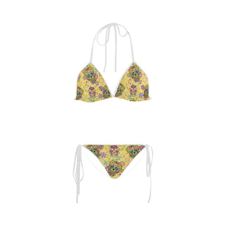 Sugar Skull Custom Bikini Swimsuit - TeeAmazing