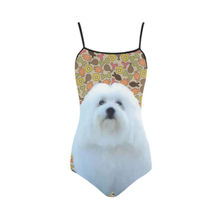 Coton De Tulear Dog Strap Swimsuit - TeeAmazing