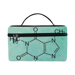 Caffeine Molecule Cosmetic Bag/Large - TeeAmazing