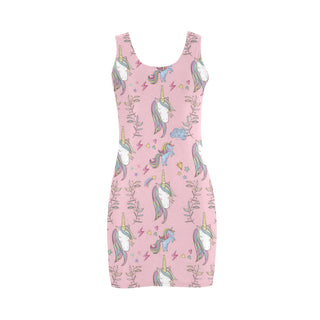 Unicorn Pattern V2 Medea Vest Dress - TeeAmazing