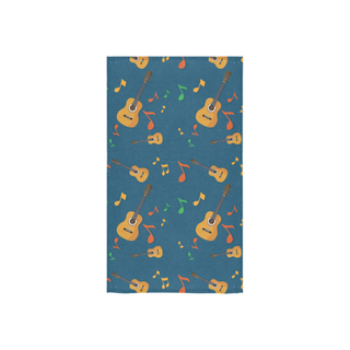 Classic Guitar Pattern Custom Towel 16"x28" - TeeAmazing