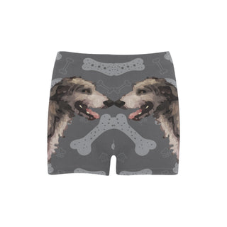 Irish Wolfhound Dog Briseis Skinny Shorts (Model L04) - TeeAmazing