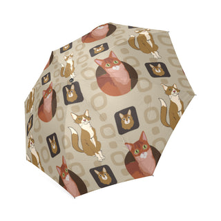 Somali Cat Foldable Umbrella - TeeAmazing