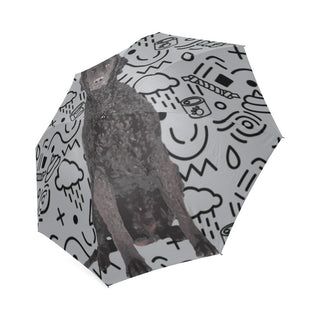 Curly Coated Retriever Foldable Umbrella - TeeAmazing
