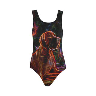 Great Dane Glow Design 2 Vest One Piece Swimsuit - TeeAmazing