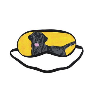 Black Labrador Sleeping Mask - TeeAmazing