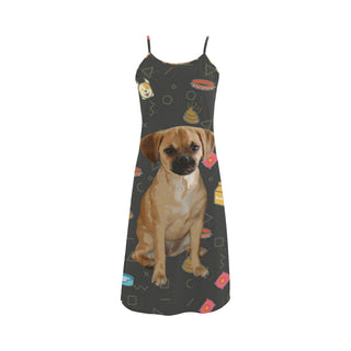 Puggle Dog Alcestis Slip Dress - TeeAmazing