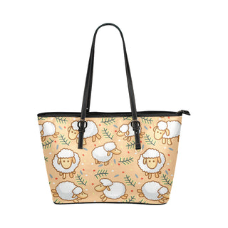 Sheep Leather Tote Bag/Small - TeeAmazing