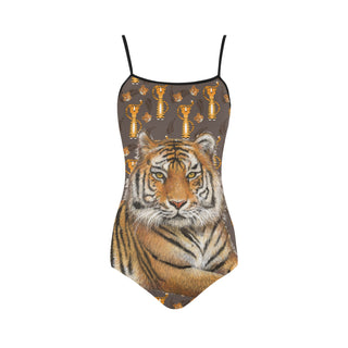 Tiger Strap Swimsuit - TeeAmazing