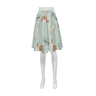 Greyhound Pattern Athena Women's Short Skirt - TeeAmazing