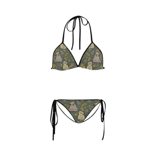 Briard Flower Custom Bikini Swimsuit - TeeAmazing
