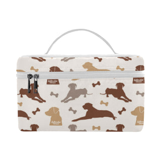 Labrador Retriever Pattern Cosmetic Bag/Large - TeeAmazing