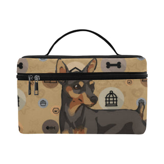 Miniature Pinscher Dog Cosmetic Bag/Large - TeeAmazing