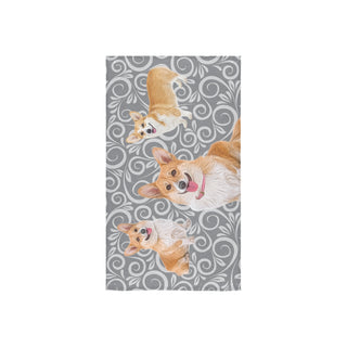 Corgi Lover Custom Towel 16"x28" - TeeAmazing